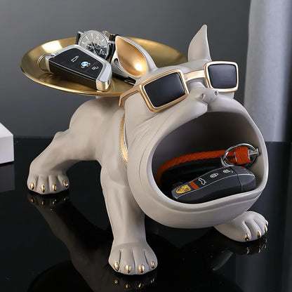 Modern Bulldog Storage Tray