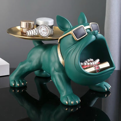 Modern Bulldog Storage Tray